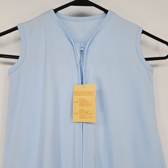 Yoofoss Powder Baby Blue Sleep Sack Wearable Blanket Size Large - Picture 2 of 8